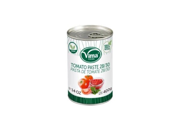 Pasta de Tomate Vima 400 g – Concentrado natural de tomate para salsas y guisos